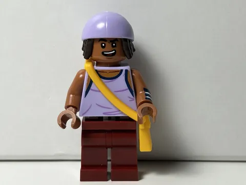 LEGO One Piece Usopp Lavender Outfit Minifigure from Set 75646