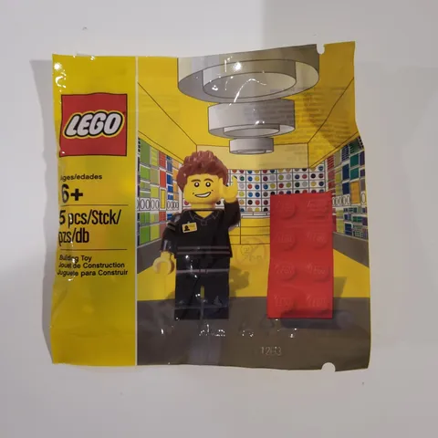 LEGO Store Employee Minifigure Polybag Set 5001622 Item 6043749 New Sealed 5 Pcs