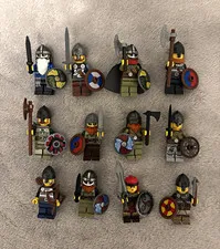Custom LEGO Castle/Viking Minifigure Lot