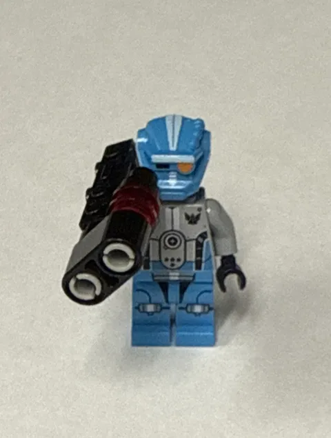 Lego Minifigure Galaxy Squad Dark Azure Robot Sidekick