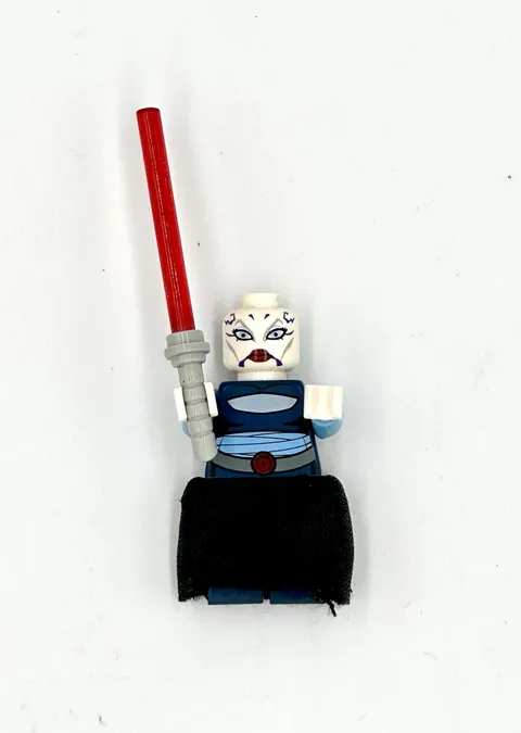 LEGO Star Wars Asajj Ventress Minifigure (sw0195) Dark Blue Torso from Set 7676