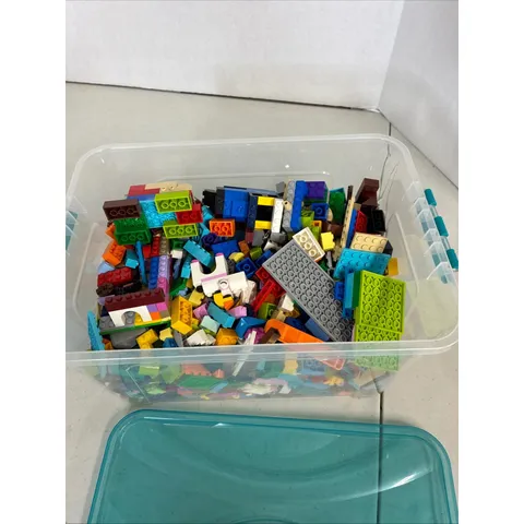 LEGO Bulk Lot Assorted Bricks Pieces Wheels Windows Mixed Colors - Creative Play