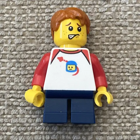 LEGO® Minifigure - Boy Kid in Benny Classic Space Shirt (twn397) 31108