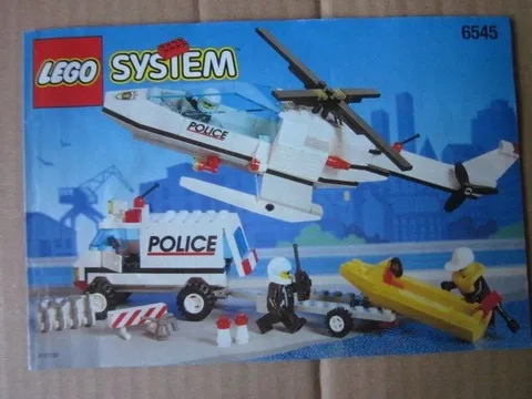 Lego System Building Instructions Instruction 6545