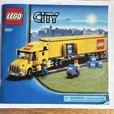LEGO CITY 3221 delivery truck COMPLETE