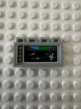 LEGO Hinge Train Gate 2 x 4 with Satellites Orbiting Earth 2873pb06 Set 6453