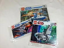 3 - LEGO Star Wars Manual only -  8016 8036 8018