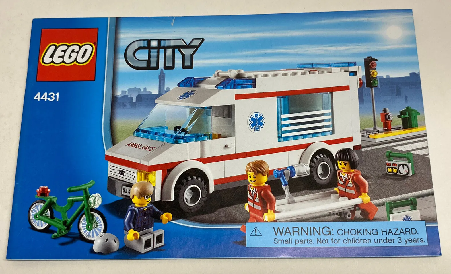 Lego City 4431 Replacement Instruction Manual Only, No Bricks.