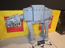Lego Star Wars UCS AT-AT (75313) Complete w/  Figs, Box, Instructions, & Spares