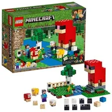 LEGO Minecraft The Wool Farm 21153 Building Kit 260 Pieces