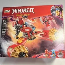 LEGO NINJAGO Dragons Rising 71830 Kai's Mech Storm Rider 2-in-1 333pcs