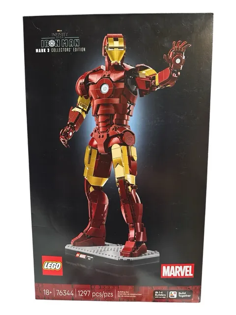 LEGO Marvel The Infinity Saga Iron Man Mark 3 Collectors’ Edition set #76344 ✅