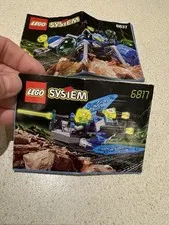LEGO Instruction Manual VINTAGE Space Systems 6817 & 6837 (Instructions Only)