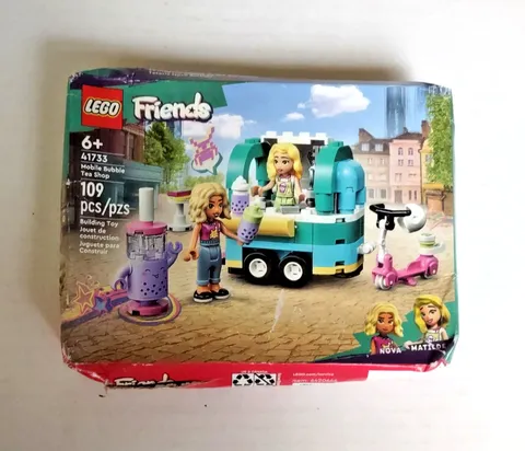 Genuine LEGO 41733 FRIENDS Mobile Bubble Tea Shop - New, Sealed, Damaged Box