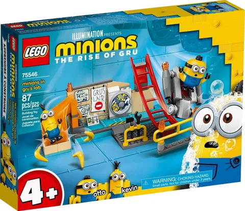 LEGO - MINIONS - 75546 - MINIONS IN GRU'S LAB - NEW IN SEALED BOX 