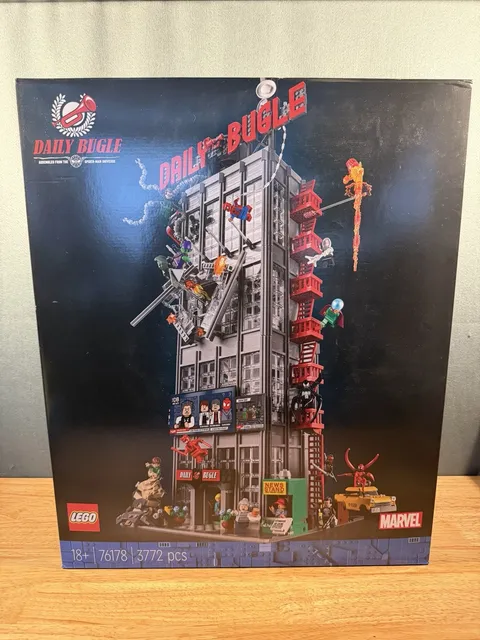LEGO Spider-Man Daily Bugle (76178) 3772 Pcs New Sealed
