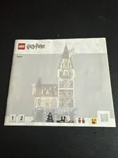 LEGO 76454 Harry Potter Hogwarts Castle The Main Tower Instruction Manuals Only
