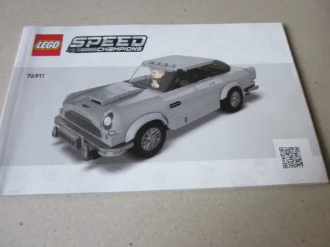 Lego Building Instructions Instruction 76911 Speed Campions Aston Martin