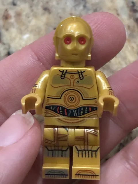 C-3po sw1440 Red Eyes Star Wars Lego Minifigure