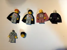 LEGO Harry Potter Minifigure Lot Lockhart Snape Ron Harry Tom Riddle Vintage