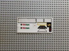 LEGO ® 8880stk01 set 8880 super car sticker decal incomplete