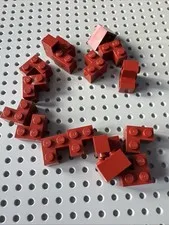 LEGO 2357 Dark Red Brick 2 x 2 Corner - 16 Pieces