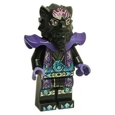 LEGO NINJAGO Lord Ras Minifigure njo862 Dark Purple Armor 71809