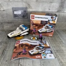 LEGO Overwatch: Tracer vs. Widowmaker (75970) Complete w/ Mini Figures Used Read