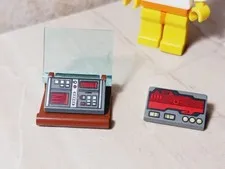 New LEGO Star Wars Computer Swap Controls Laptop Engineer WARP DRIVE Target Red