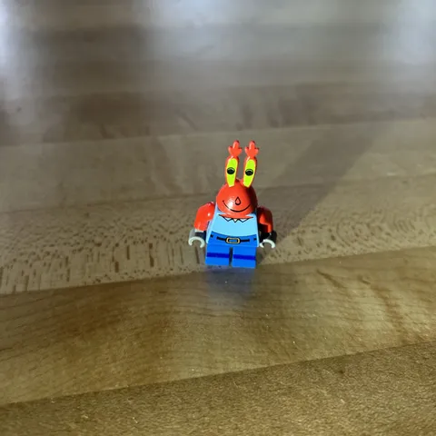 LEGO Mr. Krabs Minifigure SpongeBob SquarePants Theme from 2005