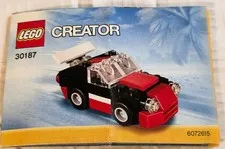 LEGO Creator 30187 Fast Car Complete w Instructions Retired Set