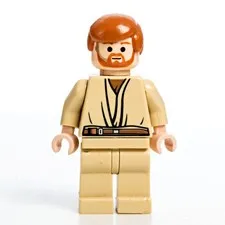 Lego Star Wars Minifigure Obi-Wan Kenobi  Set 7661