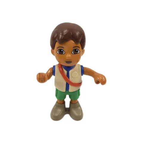 2003 Dora Explorer Diego Action Figure Dollhouse Toy Friend Character