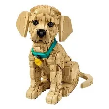 LEGO Icons Golden Retriever Puppy Building Set 2102 Pcs 18+ Multicolor