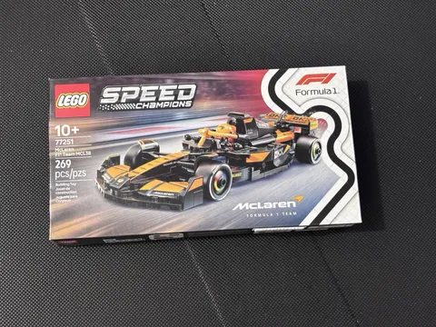 LEGO SPEED CHAMPIONS: Mclaren F1 Team Mcl38 Race Car (77251)