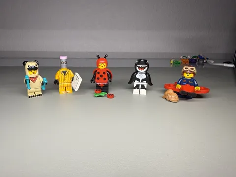 LEGO Minifigures Series 21 Lot w/ Accessories Ladybug Girl Centaur