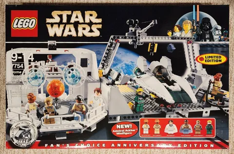 LEGO Star Wars: Home One Mon Calamari Set 7754 New Sealed Vaulted
