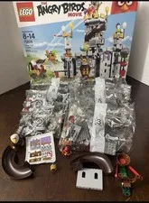 LEGO 75826 Angry Birds Movie King Pig's Castle Retired w/Box – Read Description