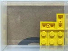 LEGO Parts - Yellow Plate 1 x 2 - No 3023 - QTY 5