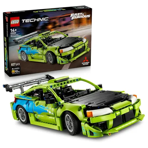 LEGO Technic Fast & Furious Mitsubishi Eclipse Car Set 42204 Movie Model