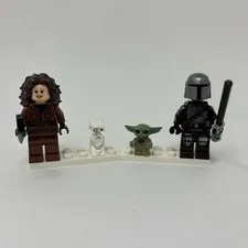 Lego Lot All 4 Set 75325 Minifigure Peli Motto BD-72 Grogu Baby Mandalorian