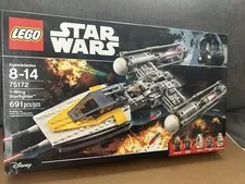 NEW LEGO Star Wars: Y-Wing Starfighter (75172) Retired Set with Minifigures