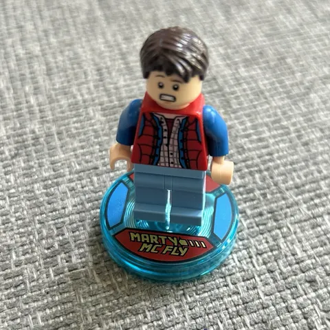 Lego Dimensions Back to the Future Marty McFly Minifigure