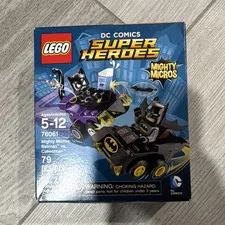 LEGO Mighty Micros Batman vs. Catwoman 76061 79pc Ages 5-12