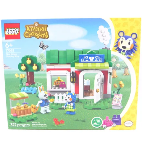 Lego Animal Crossing Able Sisters Clothing Shop 77055 322 Pcs Building Toy Set