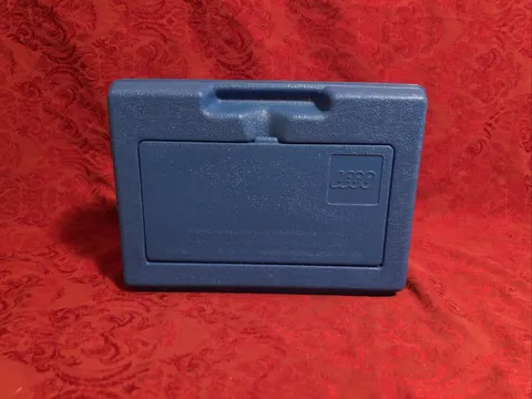 Vintage 1983 LEGO  Case BLUE LARGE Box Suitcase Container Holder