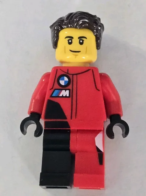 LEGO Speed Champions Minifigure sc111 BMW M Hybrid V8 Driver No Helmet
