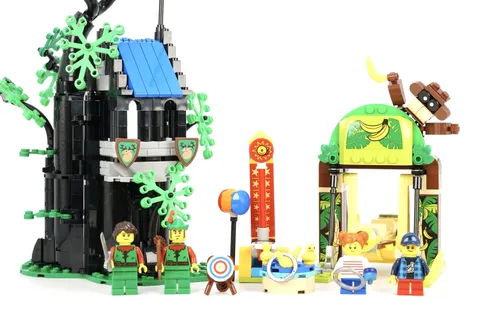LEGO Icons: Forest Hideout 40567 and Children’s Amusement Park 40529 Lot