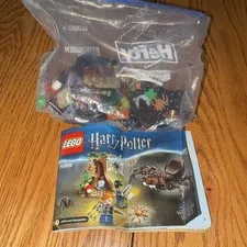 LEGO Harry Potter 75950 Aragog's Lair  Pieces Lot  2 pieces missing has minifigs