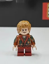 NEW The Hobbit Bilbo Baggins - Patchwork Coat Custom Lego Minifigure LOTR